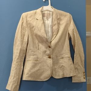 Banana republic blazer linen
